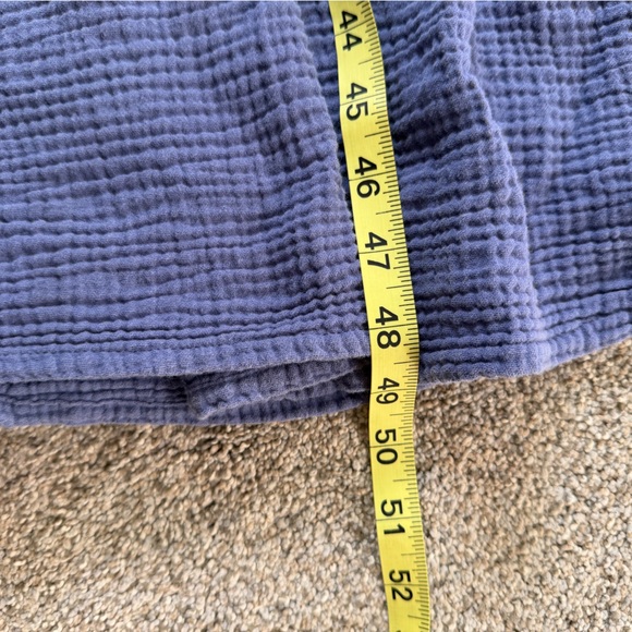 Marine Layer Corinne Double Cloth Maxi Dress in Rainbow Block Stripe Size XL - Picture 4 of 16